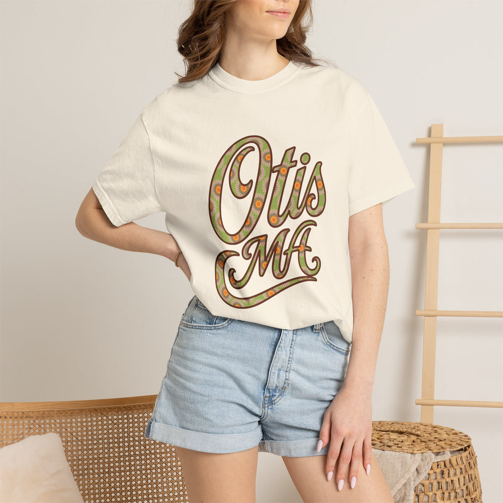 Otis MA Vintage Floral Script Tee