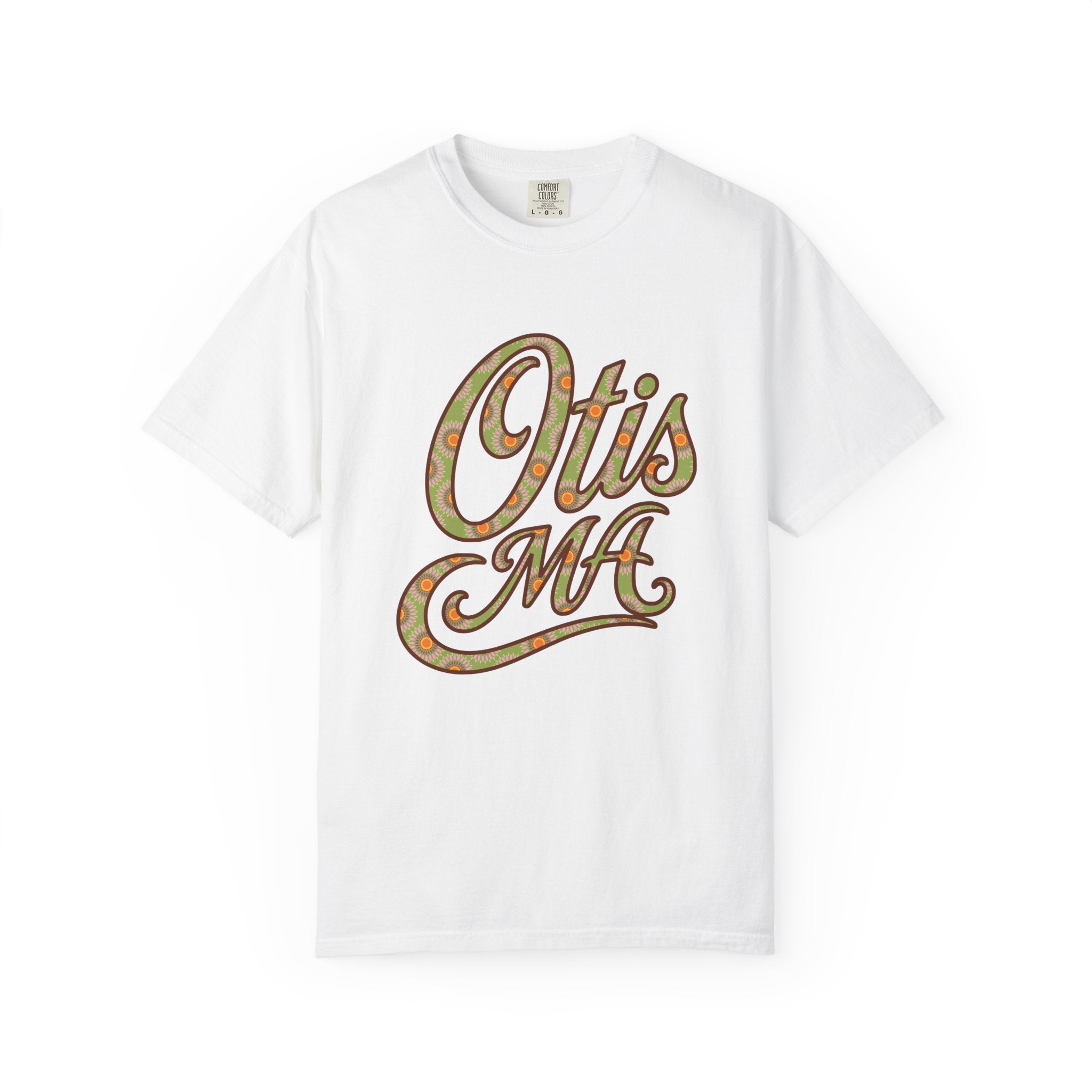 Otis MA Vintage Floral Script Tee